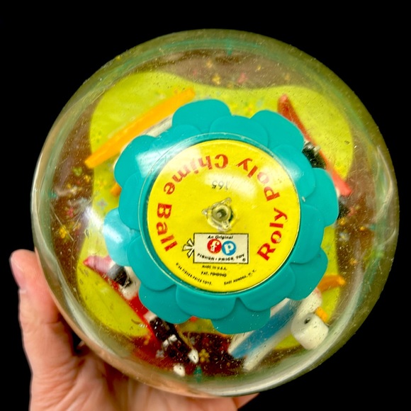 Vintage FISHER PRICE # 165 1966  Roly Poly chime ball - Picture 3 of 5